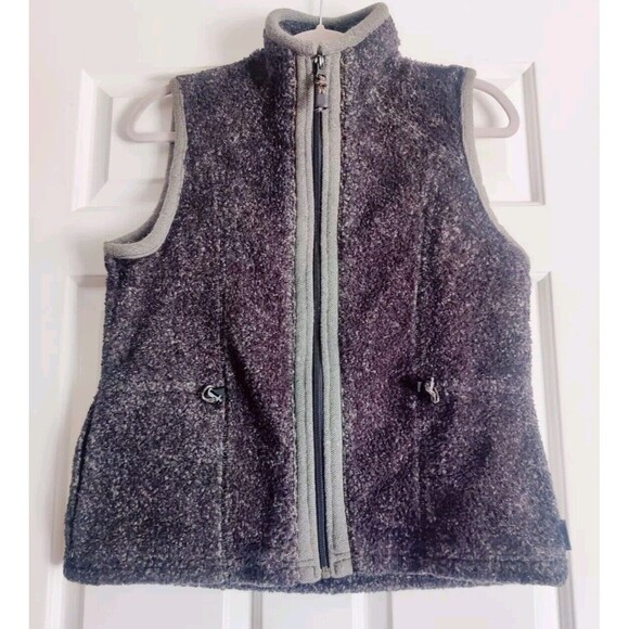 Woolrich Onyx Heather Gray Warm Winter Vest Womens Size Small S Sleeveless 7214 - Picture 2 of 13